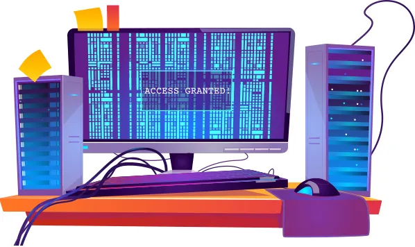 illustration infogerance it cybersécurité integraphone