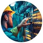 Médaillon approche IT et Télécom par integraphone