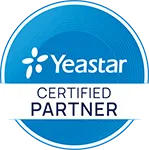 Médaillon certified partner Yeastar